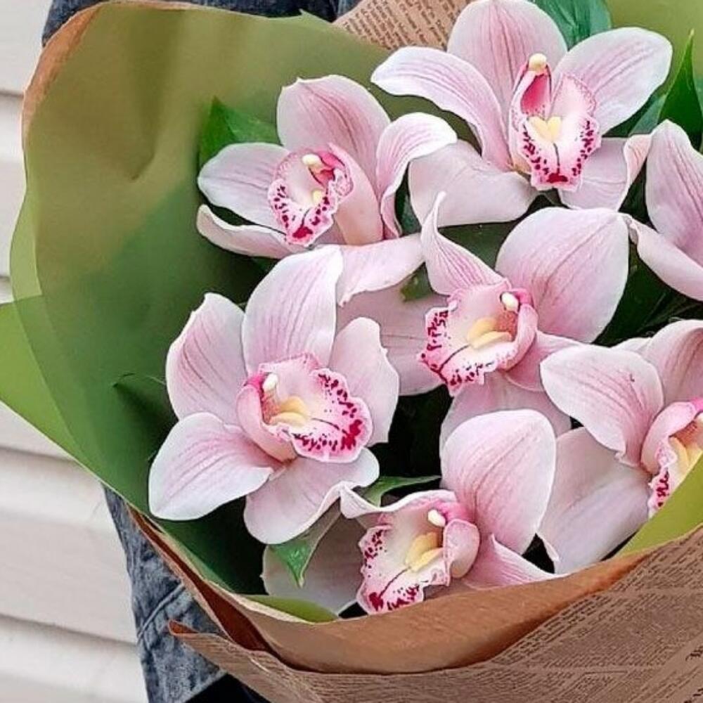 Букет из орхидей 